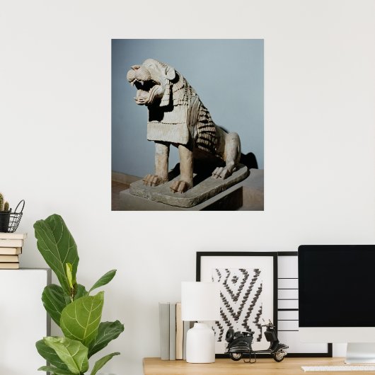 Poster Lion (Bureau à domicile)