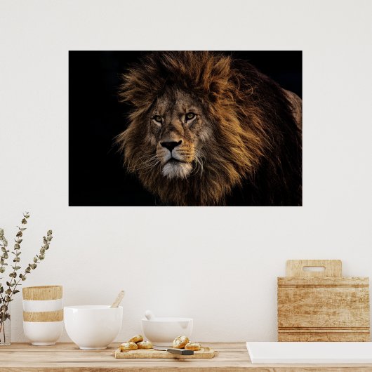 Poster Lion (Cuisine)