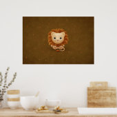 Poster Lion (Cuisine)