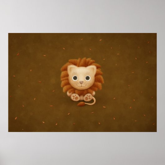 Poster Lion (Devant)