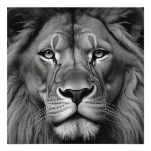 Poster Lion (Devant)