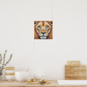 Poster Lion (Cuisine)