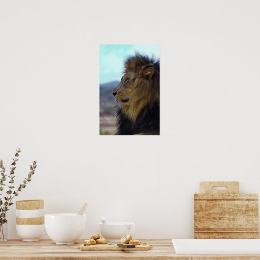 Poster Lion (Cuisine)