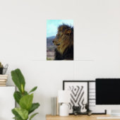 Poster Lion (Bureau à domicile)