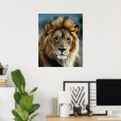 Poster Lion (Bureau à domicile)