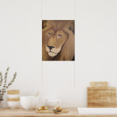 Poster Lion (Cuisine)