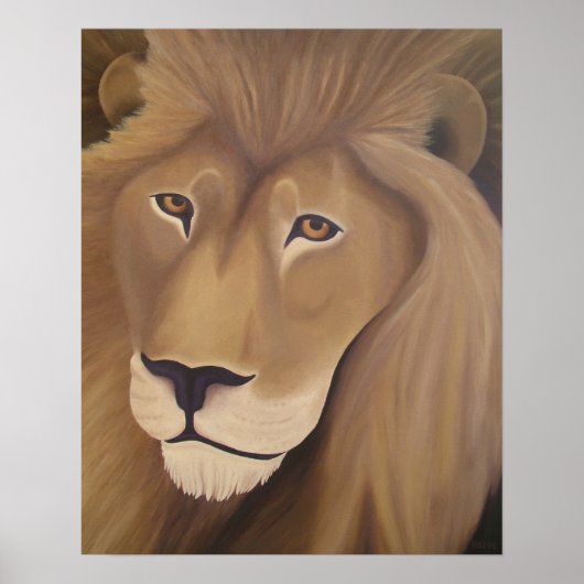 Poster Lion (Devant)