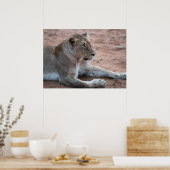 Poster Lion (Cuisine)