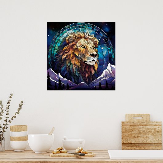 Poster Lion (Cuisine)