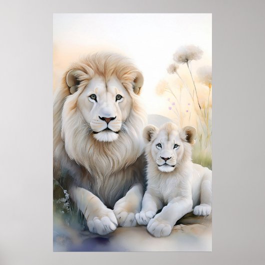 Poster Lion (Devant)