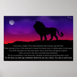 Poster Lion