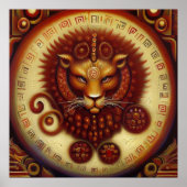 Poster Lion 10 (Devant)