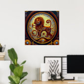 Poster Lion 11 (Bureau à domicile)