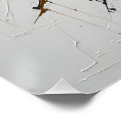 Poster Lion Abstrait (Coin)