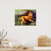 Poster Lion - Albrecht Durer - c1494 (Cuisine)