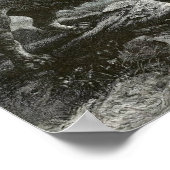 Poster Lion barbare (Coin)