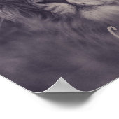 Poster Lion Courage Roi de la Jungle (Coin)