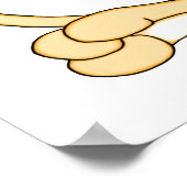 Poster Lion de football (Coin)