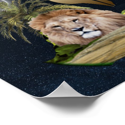 Poster Lion De Juda (Coin)