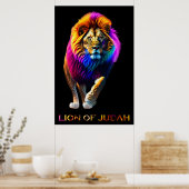Poster Lion de Juda (Cuisine)