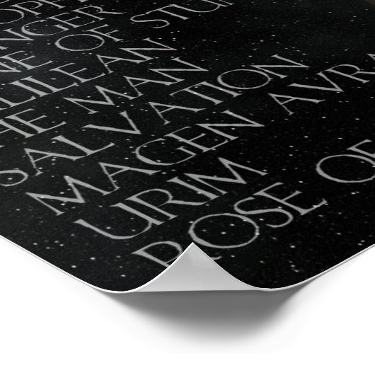 Poster Lion de Juda (Coin)