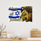 Poster Lion de Juda (Cuisine)