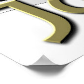 Poster Lion de Juda (Coin)