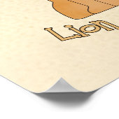 Poster Lion de Juda (Coin)