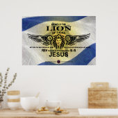 Poster Lion de Juda - Anglais (Cuisine)