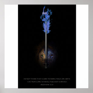 Poster Lion de Juda et épée de justice