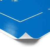 Poster Lion de Juda hébreu (Coin)