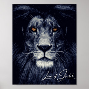 Poster Lion De Judah - Chrétien