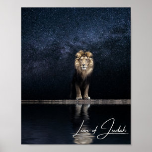Poster Lion De Judah - Chrétien