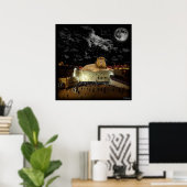 Poster Lion De Judah Mur Occidental (Bureau à domicile)