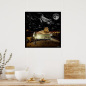 Poster Lion De Judah Mur Occidental (Cuisine)
