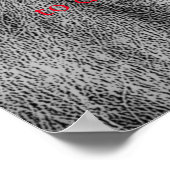 Poster Lion de leadership motivationnel tendance (Coin)