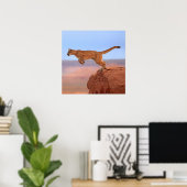 Poster Lion de montagne (Bureau à domicile)