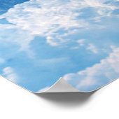 Poster Lion et agneau dans les nuages (Coin)