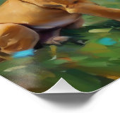 Poster Lion Et Cub (Coin)