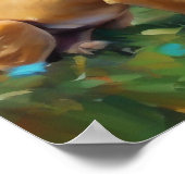 Poster Lion Et Cub (Coin)