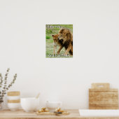 Poster Lion et Lioness (Cuisine)