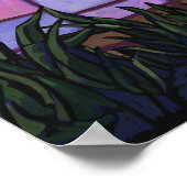 Poster Lion et petits (Coin)