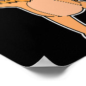 Poster Lion fait la boxe (Coin)