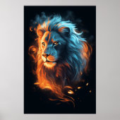 Poster Lion Fierce (Devant)