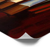 Poster Lion Foo Chinois (2) (Coin)