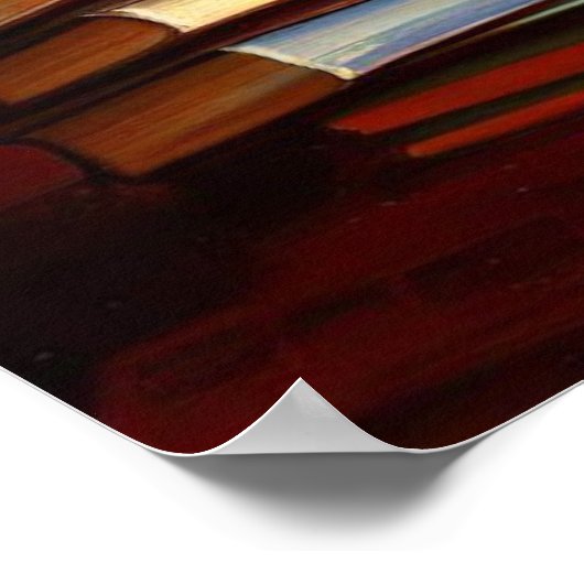 Poster Lion Foo Chinois (2) (Coin)