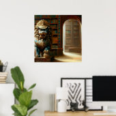 Poster Lion Foo Chinois (21) (Bureau à domicile)