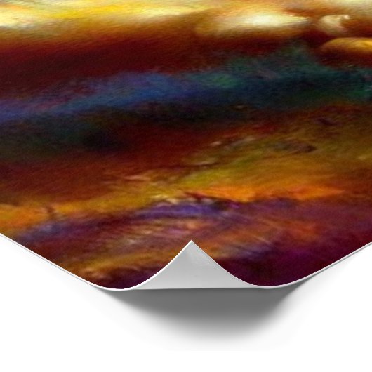 Poster Lion Foo Chinois (27) (Coin)