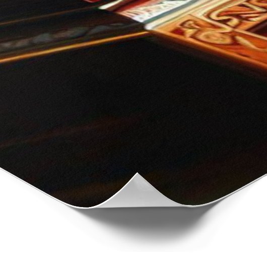 Poster Lion Foo Chinois (30) (Coin)