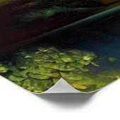 Poster Lion Foo Chinois (35) (Coin)